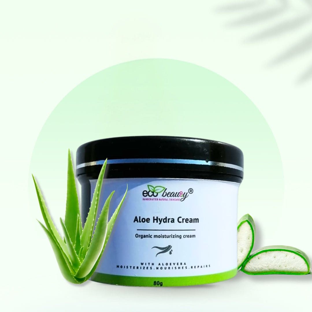 Aloe Hydra Moisturizing Cream for Face and Body ecobeau8y