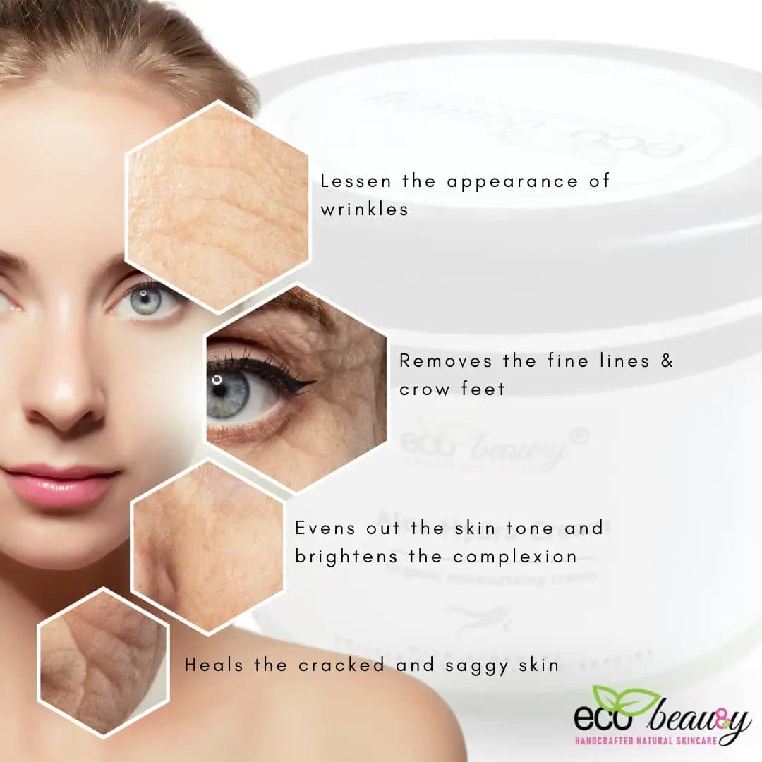 Aloe Hydra Moisturizing Cream for Face and Body ecobeau8y