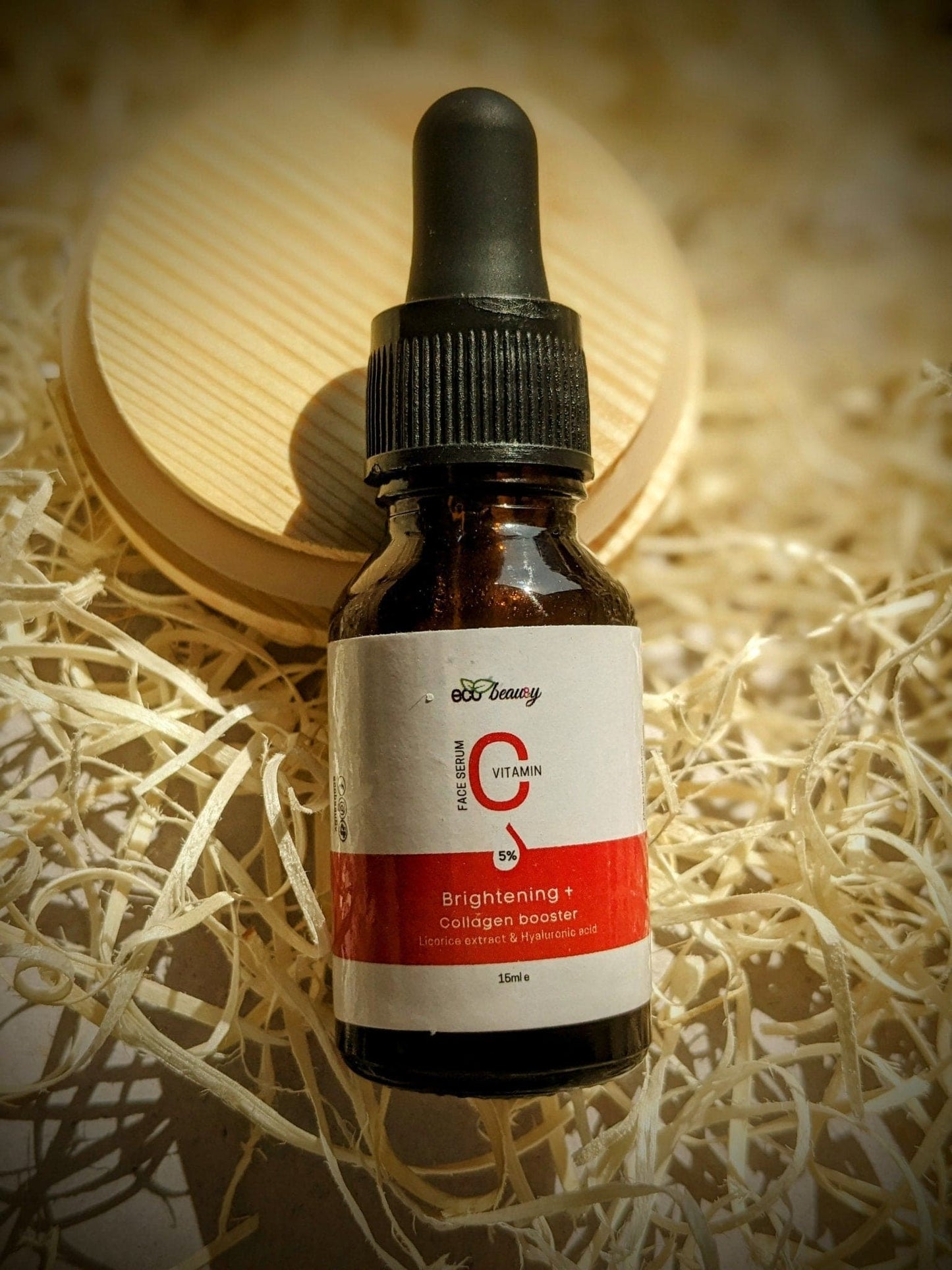 Vitamin C Face Serum | Collagen booster | Anti-aging - 15ml ecobeau8y