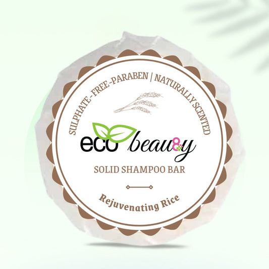 Rice Solid Shampoo Bar ecobeau8y