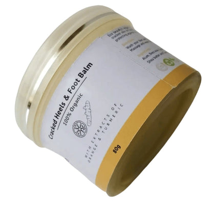 Cracked Heel & Foot Balm | organic heel repair balm - 80gm ecobeau8y